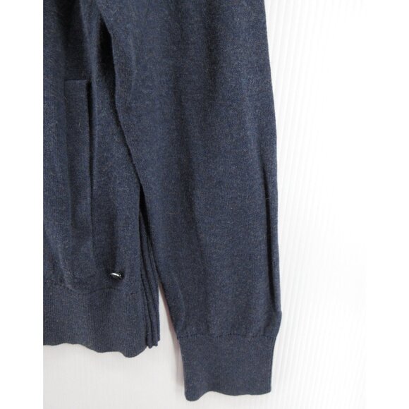 John Varvatos Sweater Medium Cardigan Button Up Ribbed Knit Classic - Picture 3 of 11